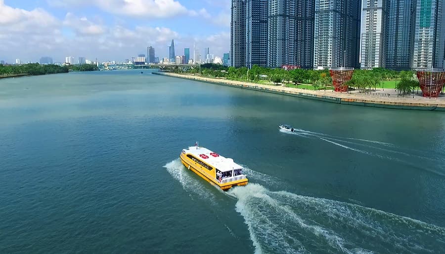 Du ngoạn buýt sông Sài Gòn - Hoạt động du lịch tại Thủ Đức